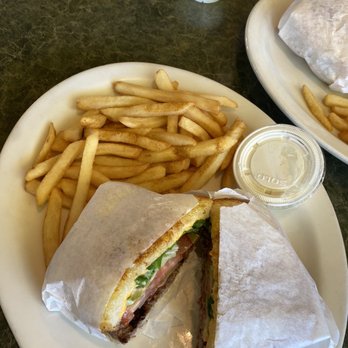 John's Restaurant - Bacon Sour Dough Burger - American Near Me - Palm Springs, California John's Restaurant - Bacon Sour Dough Burger - American Near Me - Palm Springs, California