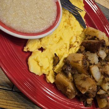 Breakfastime - Homefries, scrambled eggs, and grits - Breakfast & Brunch Near Me - Concord, North Carolina
