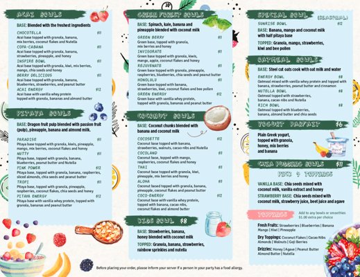 Menu photo 6 Inspire Bowl n' Cafe Lexington, MA Menu photo 6 Inspire Bowl n' Cafe Lexington, MA