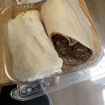 Cube Coffee - Buffalo chicken wrap and barbecue chicken wrap - Coffee & Tea Near Me - Ellicott City, Maryland