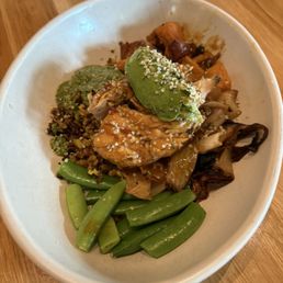 Ancient Grain Bowl with Chicken. Ancient Grain Bowl with Chicken.