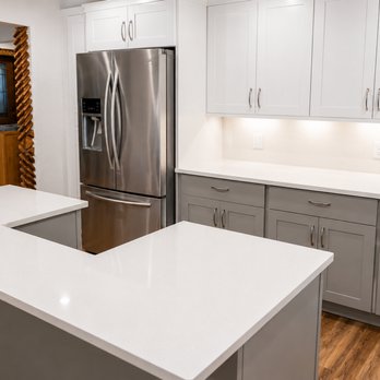 Villanueva Granite - A clean and modern kitchen transformation! Beautiful quartz countertops paired with crisp cabinetry for a fresh, timeless look. - Countertop Installation Near Me - Placitas, New Mexico Villanueva Granite - A clean and modern kitchen transformation! Beautiful quartz countertops paired with crisp cabinetry for a fresh, timeless look. - Countertop Installation Near Me - Placitas, New Mexico