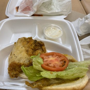Carter's Fried Chicken Express - Fried Lemon Pepper Chicken Breast Sandwich - Southern Near Me - Americus, Georgia Carter's Fried Chicken Express - Fried Lemon Pepper Chicken Breast Sandwich - Southern Near Me - Americus, Georgia