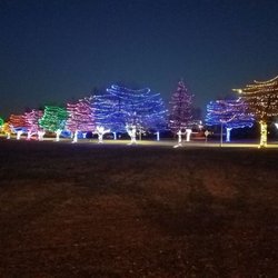 Midway Park - Christmas lights