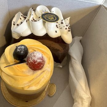 Bakery 101 - Mango chocolate mousse and chocolate roll - Bakeries Near Me - Santa Ana, California