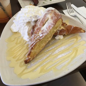 Starling Diner - Seasonal french toast (baguette)  Lemon....something.... - New American Near Me - Long Beach, California