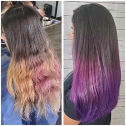 Zealous Salon & Beauty - July 2019 - purple and trim