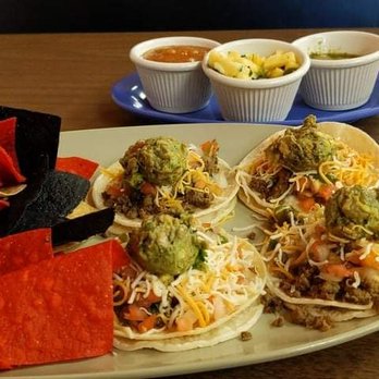 Bobs of Mankato - Ground beef tacos and salsa platter.... - Salad Near Me - Mankato, Kansas