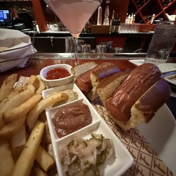Fleming’s - Wagyu Hot Dog - Steakhouses Near Me - Orlando, Florida