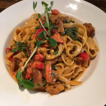 Lilly's Italian Eatery - Chorizo truffle pasta - Italian Near Me - Midland, Ontario Lilly's Italian Eatery - Chorizo truffle pasta - Italian Near Me - Midland, Ontario