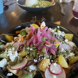 Roasted root vegetable salad Roasted root vegetable salad