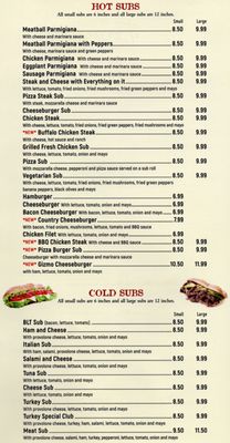 Menu photo 4 Ciro's Pizza Strasburg, VA