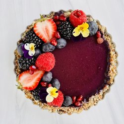 Winter Fate Bakes - Mini Vegan Blackberry Tart
