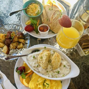 Wildflower Cafe - Oven Fresh Buttermilk Biscuits and Maple Sausage Gravy Breakfast - Breakfast & Brunch Near Me - Clearwater, Florida