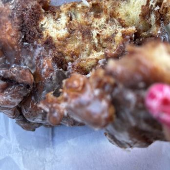 Voodoo Doughnut - Apple fritter w/ too much cinnamon - Donuts Near Me - Dallas, Texas Voodoo Doughnut - Apple fritter w/ too much cinnamon - Donuts Near Me - Dallas, Texas