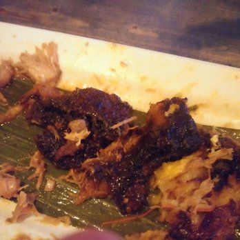 Yuca Bar - Burnt Sweet Plaintain from the Platano Relleno - Latin American Near Me - New York, New York