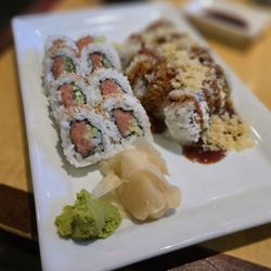 Kona Grill - Gilbert - Spicy tuna roll and crab crunch roll