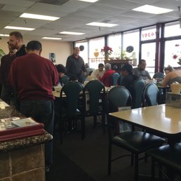 Slam here doing lunch on a Wednesday!