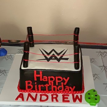 Candyland Designs - Wrestling ring birthday cake - Custom Cakes Near Me - Kissimmee, Florida