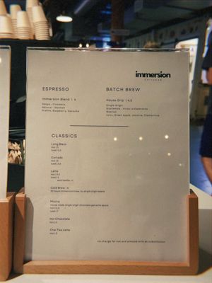 Menu photo 3 Immersion Express Carlsbad, CA