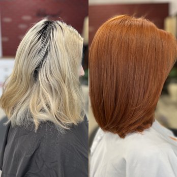 Kirsy Styles - Before and after ginger hair - Hair Extensions Near Me - Ridgewood queens , New York Kirsy Styles - Before and after ginger hair - Hair Extensions Near Me - Ridgewood queens , New York