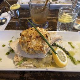 Haddock with crab Haddock with crab