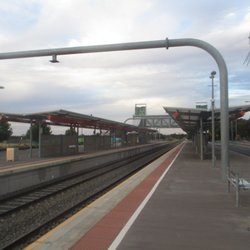 Munno Para railway station - Platfrom