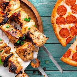 Kebabish halal restaurant in Copenhagen - Do you prefer grilled meat options or a pizza, all is halal and delicious.
