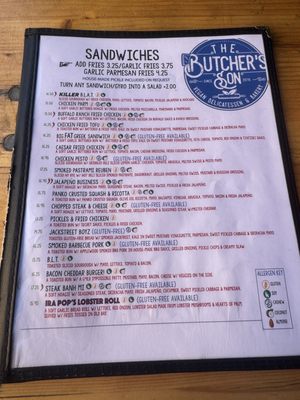 Menu photo 8 The Butchers Son Berkeley, CA Menu photo 8 The Butchers Son Berkeley, CA