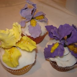 Cake Designs by Janie - Iris cupcakes