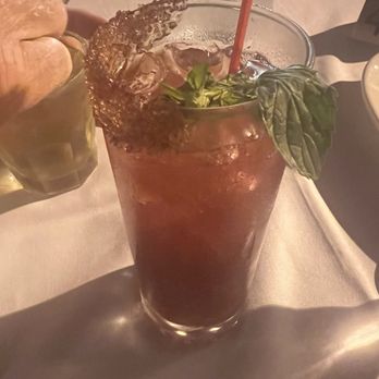 Baby Moon Restaurant - Hibiscus margarita - Italian Near Me - Westhampton Beach, New York