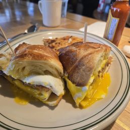 Croissant Breakfast Sandwiches