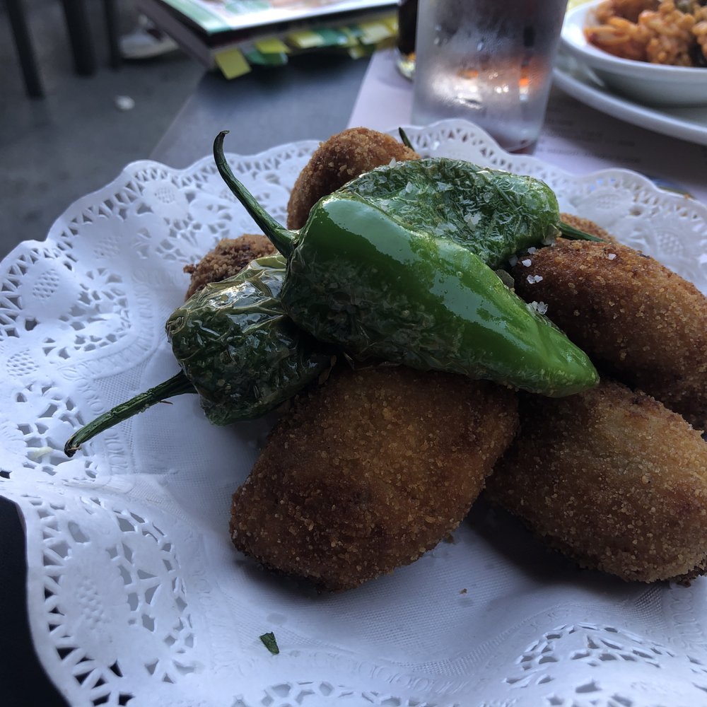 El Anciano Rey de los Vinos - Ham and cheese croquetas, among the best ones we had all trip. Great. - Wine Bars Near Me - Madrid, M El Anciano Rey de los Vinos - Ham and cheese croquetas, among the best ones we had all trip. Great. - Wine Bars Near Me - Madrid, M