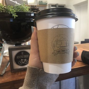 Coffee Camper - Coffee cup with shop logo - Coffee & Tea Near Me - Monroe, Georgia