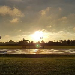 Sunset Park Sports Complex - You get beautiful sunsets in the fall!