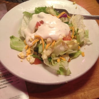 Texas Roadhouse - My house salad with ranch - Steakhouses Near Me - El Paso, Texas