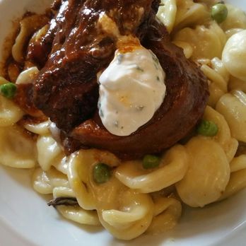 Apricot Tree Cafe - TAFELSPITZ-Braised Beef Brisket mac n cheese - Modern European Near Me - Mississauga, Ontario Apricot Tree Cafe - TAFELSPITZ-Braised Beef Brisket mac n cheese - Modern European Near Me - Mississauga, Ontario