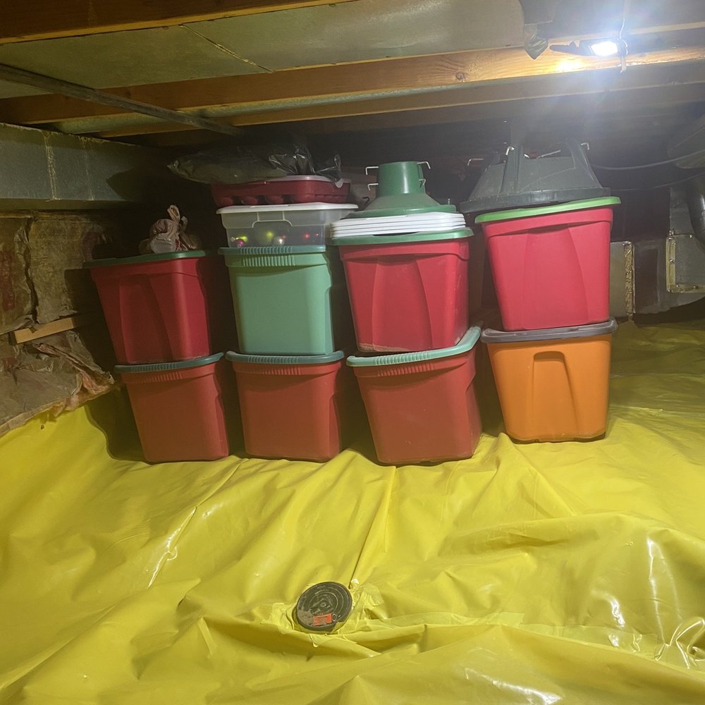 Anatom Restoration - Post clean up and vapor barrier installed - Damage Restoration Near Me - Centennial, Colorado