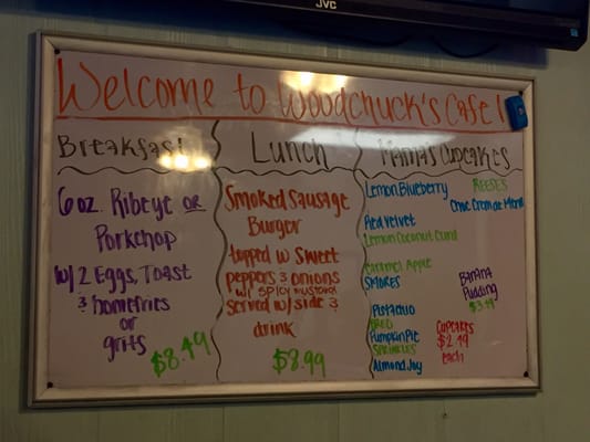 Menu photo 8 Woodchuck's Cafe Tallahassee, FL