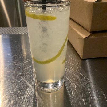 Nelson's - Tom Collins with Hendricks Gin - Seafood Near Me - Dallas, Texas Nelson's - Tom Collins with Hendricks Gin - Seafood Near Me - Dallas, Texas