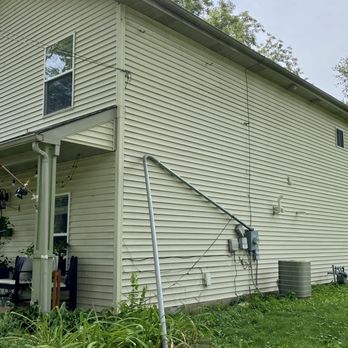 Patrick Electrical Service - Electrical damage after a tree fell and knocked out the electricity to the home. - Electricians Near Me - Elgin, Illinois