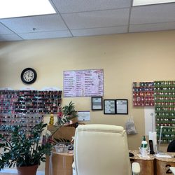 Ripon Nails - Nail price board