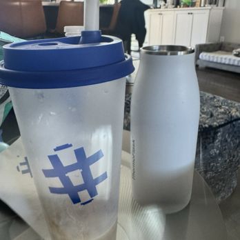 YAAAS TEA-Syosset - Empty Yaaas cups are common in our household.   And our dogs love the cheese foam side ! - Bubble Tea Near Me - Syosset, New York