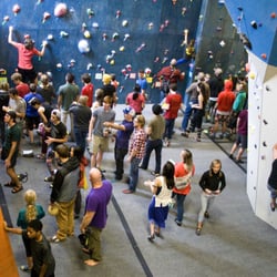 Cultivate Climbing - Just a part of the interior climbing walls