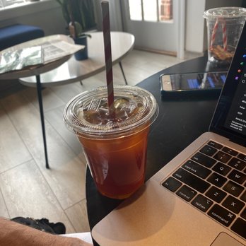 One Spring Coffee Shop - Iced Americano - Coffee & Tea Near Me - Syosset, New York