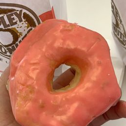 Strawberry Iced Donut Strawberry Iced Donut