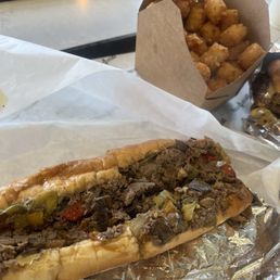 Ribeye Cheesesteak Ribeye Cheesesteak