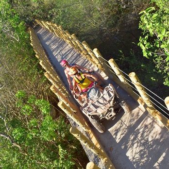 Alltournative - Atv on suspension bridge - Tours Near Me - Playa del Carmen, ROO