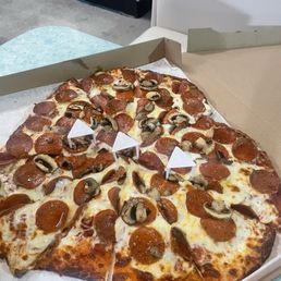 #12 Heart shaped pizza with pepperoni and mushrooms, really good! #12 Heart shaped pizza with pepperoni and mushrooms, really good!