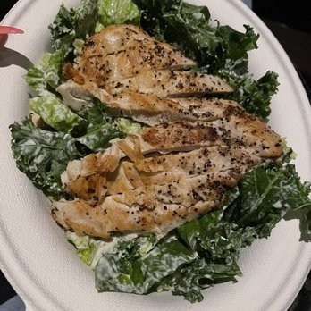 Silverspot Cinema - Kale Cesar salad with chicken - Cinema Near Me - Miami, Florida